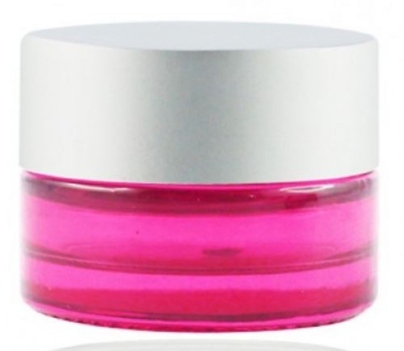 Download 5ml Pink Glass Lip Balm Jar With Silver Cap 5ml Pink Container Yellowimages Mockups